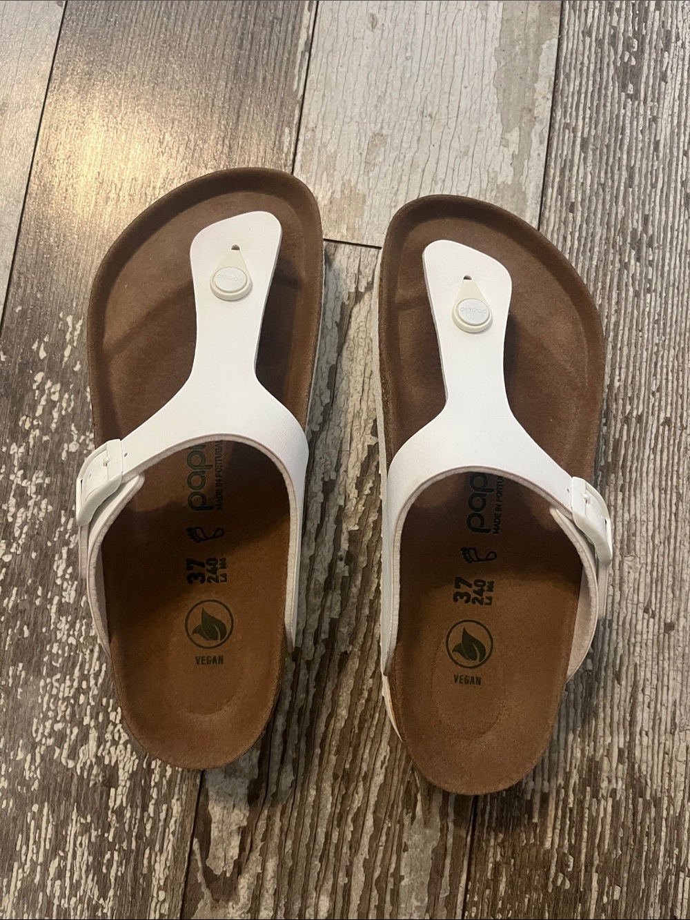 Papillio White Sandals